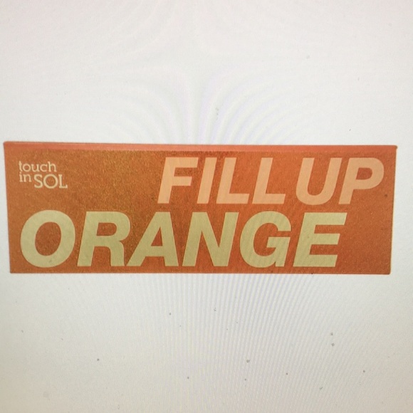 Touch In Sol Fill Up Orange Eyeshadow Palette NEW - Picture 2 of 3